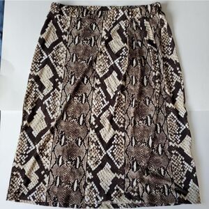 Michael Kors snakeskin skirt